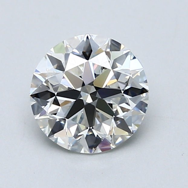 1 Carat Round - Natural Diamond - 1.21 - G - SI1 - EX - EX - EX - Diamonds By Rothschild