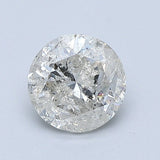 1 Carat Round - Natural Diamond - 1.21 - H - I2 - G - G - G - Diamonds By Rothschild