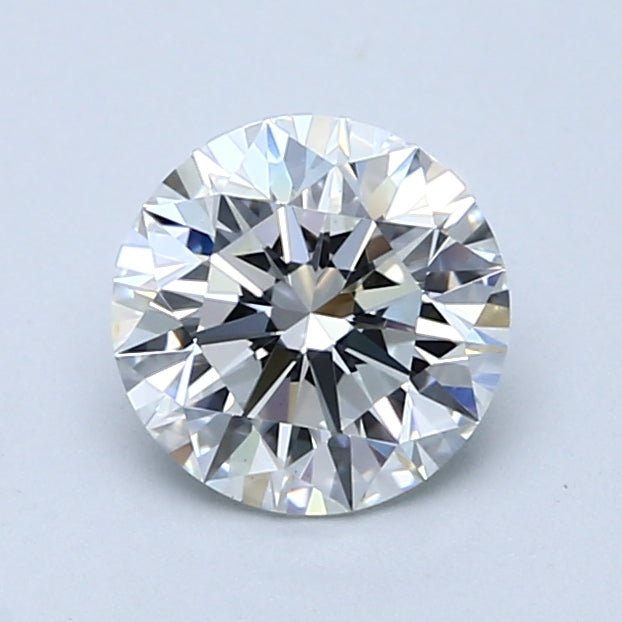 1 Carat Round - Natural Diamond - 1.26 - H - VS1 - EX - EX - EX - Diamonds By Rothschild