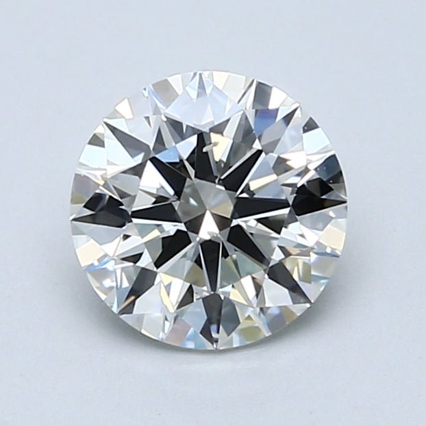 1 Carat Round - Natural Diamond - 1.28 - H - SI2 - EX - EX - EX - Diamonds By Rothschild