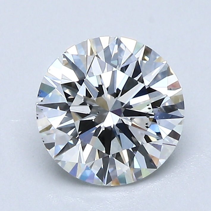 1 Carat Round - Natural Diamond - 1.29 - G - SI1 - EX - VG - VG - Diamonds By Rothschild