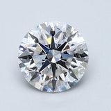 1 Carat Round - Natural Diamond - 1.3 - D - SI1 - EX - EX - EX - Diamonds By Rothschild