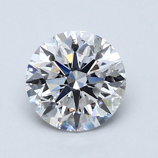 1 Carat Round - Natural Diamond - 1.3 - D - SI1 - EX - EX - EX - Diamonds By Rothschild