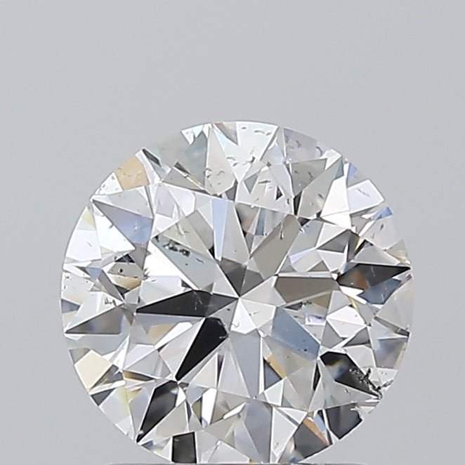 1 Carat Round - Natural Diamond - 1.3 - E - SI1 - EX - EX - EX - Diamonds By Rothschild