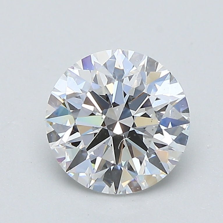 1 Carat Round - Natural Diamond - 1.3 - E - VS2 - EX - EX - EX - Diamonds By Rothschild