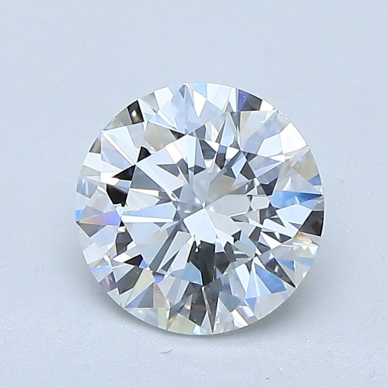 1 Carat Round - Natural Diamond - 1.3 - E - VVS1 - EX - EX - EX - Diamonds By Rothschild
