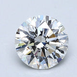 1 Carat Round - Natural Diamond - 1.3 - H - VS1 - VG - EX - EX - Diamonds By Rothschild
