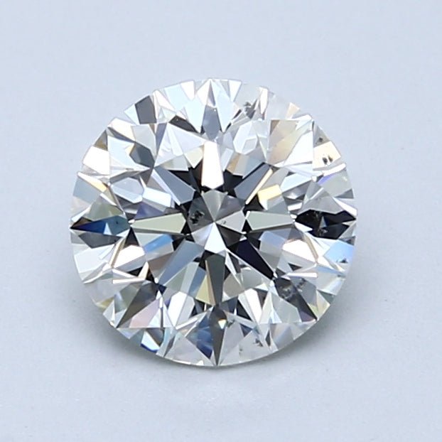 1 Carat Round - Natural Diamond - 1.3 - I - SI1 - EX - EX - EX - Diamonds By Rothschild