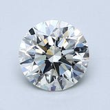 1 Carat Round - Natural Diamond - 1.3 - J - SI1 - EX - EX - EX - Diamonds By Rothschild