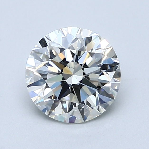 1 Carat Round - Natural Diamond - 1.3 - J - SI1 - EX - EX - EX - Diamonds By Rothschild