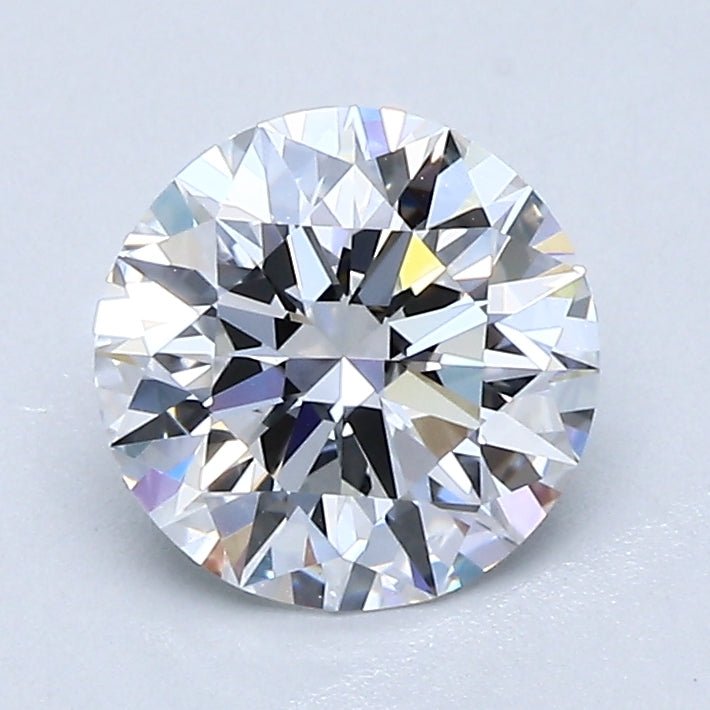 1 Carat Round - Natural Diamond - 1.31 - D - VVS2 - EX - EX - EX - Diamonds By Rothschild