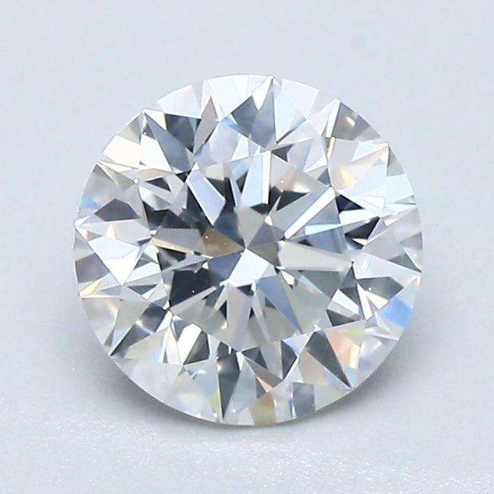 1 Carat Round - Natural Diamond - 1.32 - H - VS2 - EX - EX - EX - Diamonds By Rothschild