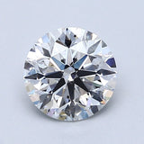 1 Carat Round - Natural Diamond - 1.34 - E - SI2 - EX - EX - EX - Diamonds By Rothschild