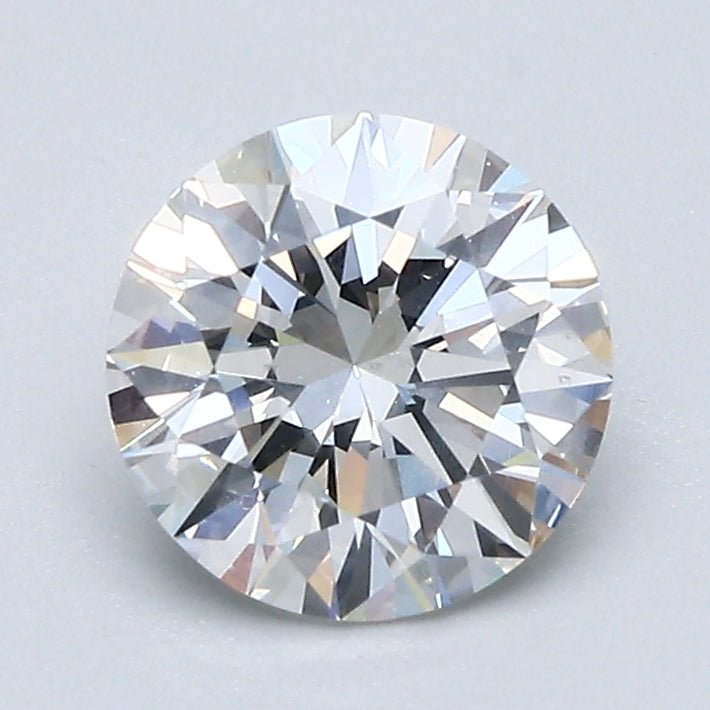 1 Carat Round - Natural Diamond - 1.35 - F - SI2 - EX - EX - EX - Diamonds By Rothschild