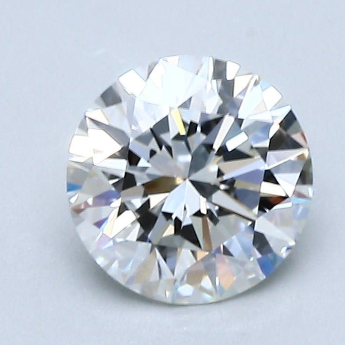 1 Carat Round - Natural Diamond - 1.35 - H - VS1 - EX - EX - EX - Diamonds By Rothschild