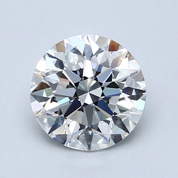 1 Carat Round - Natural Diamond - 1.36 - E - VS2 - EX - EX - EX - Diamonds By Rothschild