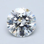 1 Carat Round - Natural Diamond - 1.39 - D - VVS1 - EX - EX - EX - Diamonds By Rothschild