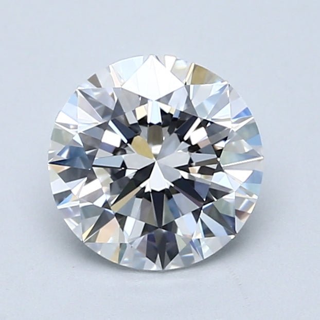 1 Carat Round - Natural Diamond - 1.39 - D - VVS1 - EX - EX - EX - Diamonds By Rothschild