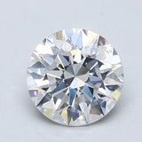 1 Carat Round - Natural Diamond - F - SI2 - 1.22 - EX - EX - EX - Diamonds By Rothschild