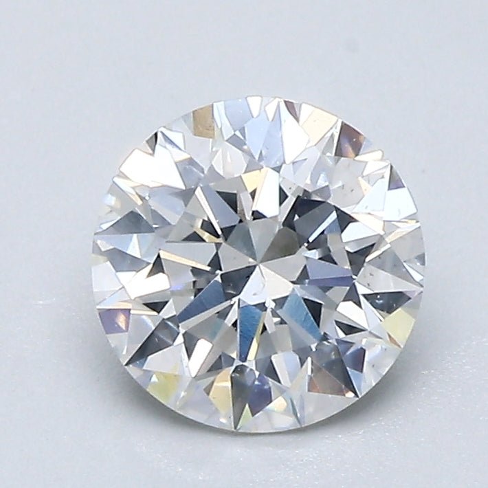 1 Carat Round - Natural Diamond - F - SI2 - 1.22 - EX - EX - EX - Diamonds By Rothschild