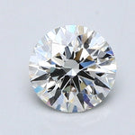 1 Carat Round - Natural Diamond - H - VVS2 - 1.01 - EX - EX - EX - Diamonds By Rothschild