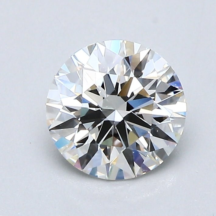 1 Carat Round - Natural Diamond - H - VVS2 - 1.01 - EX - EX - EX - Diamonds By Rothschild
