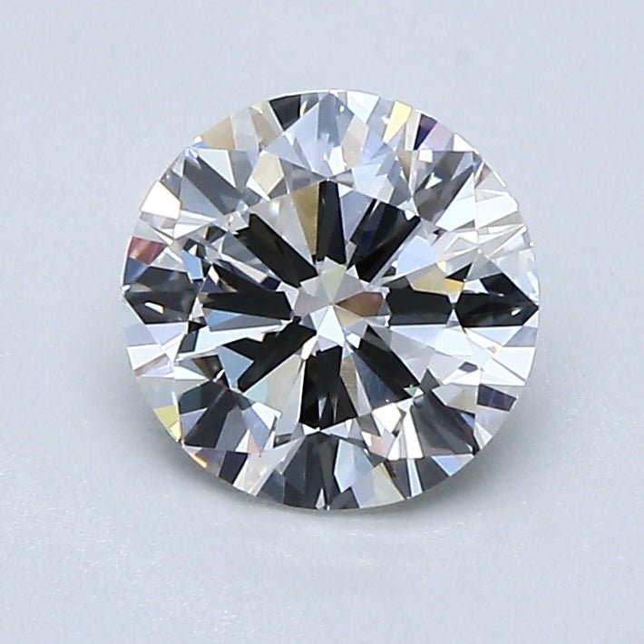 1 Carat Round - Natural Diamond - H - VVS2 - 1.01 - G - G - G - Diamonds By Rothschild