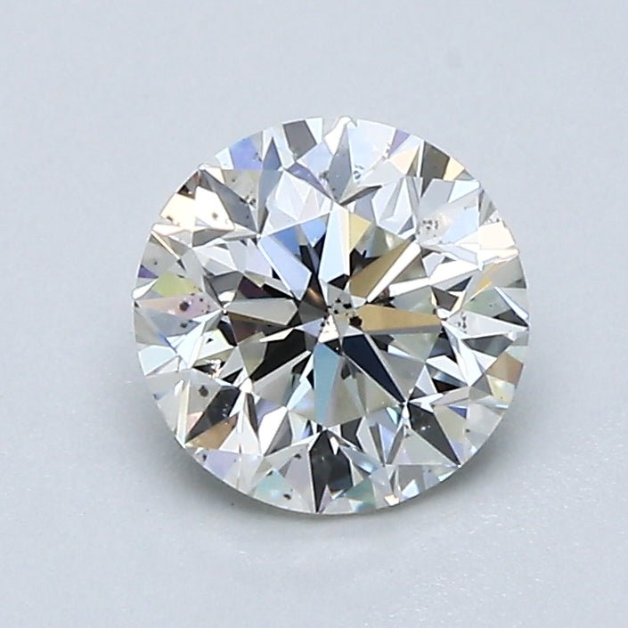 1 Carat Round - Natural Diamond - J - SI2 - 1 - G - EX - VG - Diamonds By Rothschild