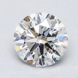 1 Carat Round Round - Natural Diamond - 1.3 - E - SI2 - EX - EX - EX - Diamonds By Rothschild