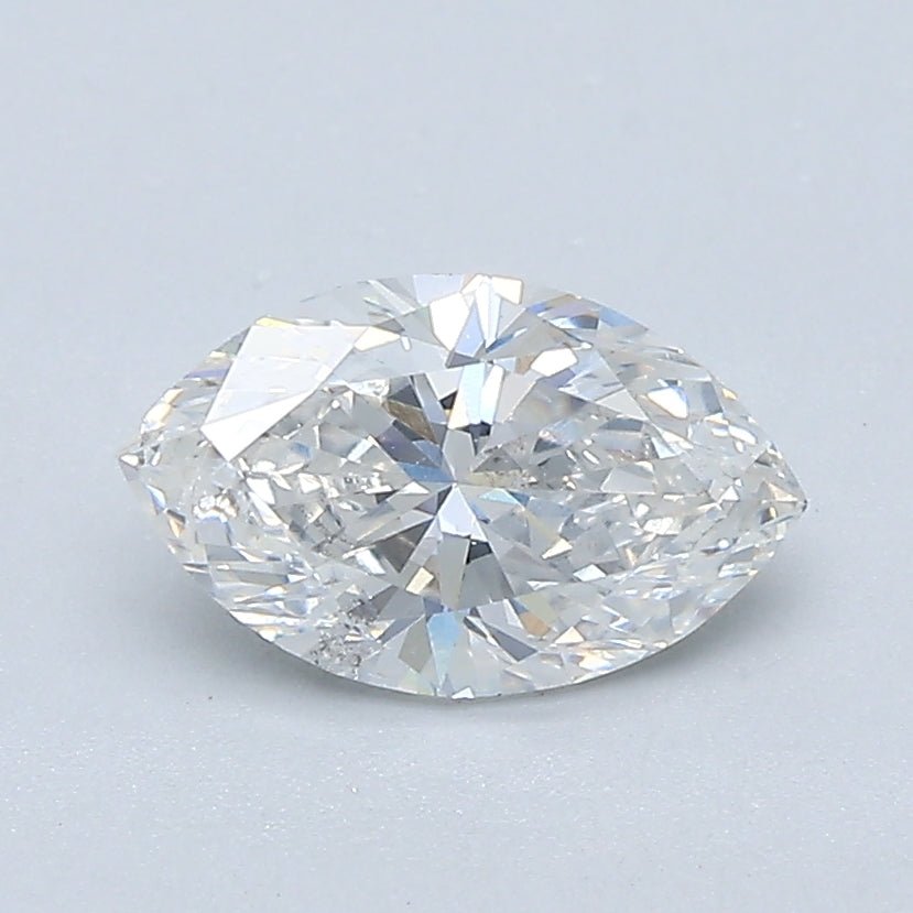 1 Marquise Carat - Natural Diamond - 1 - F - SI2 - VG - G - Diamonds By Rothschild