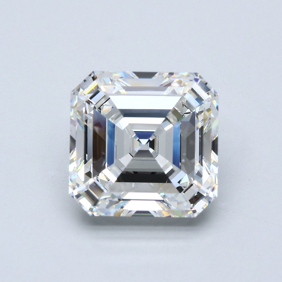 10 Carat Asscher - Natural Diamond - 10.44 - G - VS1 - EX - EX - EX - Diamonds By Rothschild