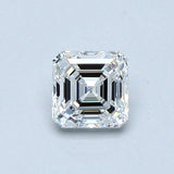 1/2 Carat Asscher - Natural Diamond - 0.51 - E - IF - EX - VG - Diamonds By Rothschild