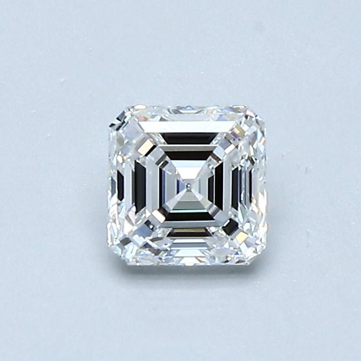 1/2 Carat Asscher - Natural Diamond - 0.51 - E - IF - EX - VG - Diamonds By Rothschild