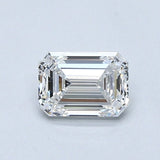 1/2 Carat Emerald - Natural Diamond - 0.61 - F - VVS1 - EX - EX - Diamonds By Rothschild