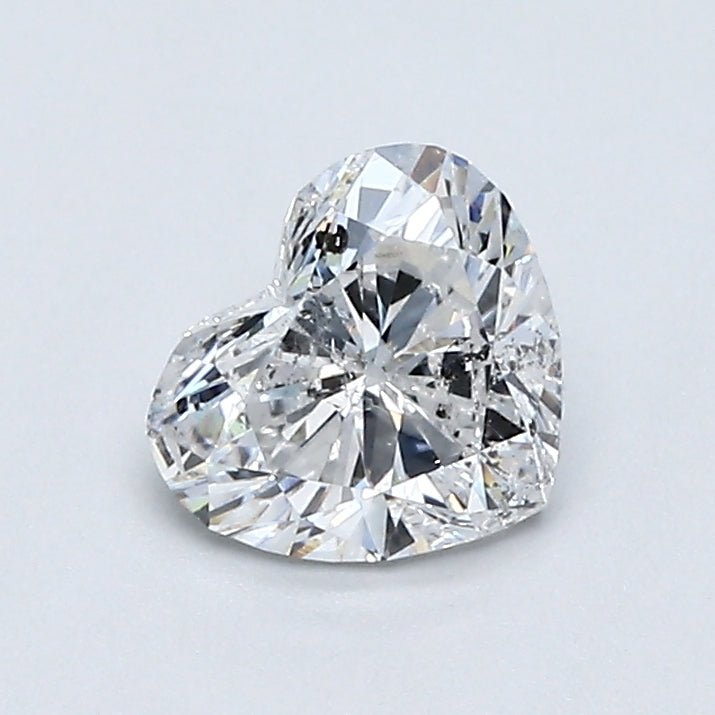 1/2 Carat Heart - Natural Diamond - 0.76 - D - I1 - VG - G - G - Diamonds By Rothschild