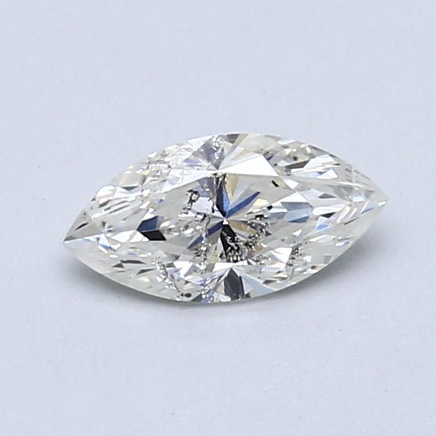 1/2 Carat Marquise - Natural Diamond - 0.5 - F - I2 - G - VG - G - Diamonds By Rothschild
