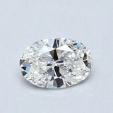 1/2 Carat Oval - Natural Diamond - 0.6 - F - VS2 - VG - G - VG - Diamonds By Rothschild