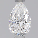 1/2 Carat Pear Shape Cut Diamond - D SI1 - 0.58ct - 214272 - Diamonds By Rothschild