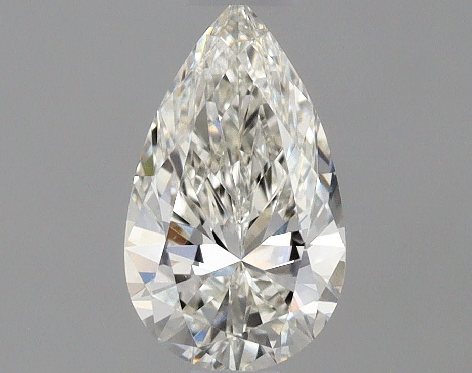 1/2 Carat Pear Shape Cut Natural Diamond - I VS2 - 0.45ct - VG Cut Grade - Diamonds By Rothschild