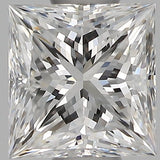 1/2 Carat Princess Cut Natural Diamond - E VVS1 - 0.58ct - EX Cut Grade - Diamonds By Rothschild