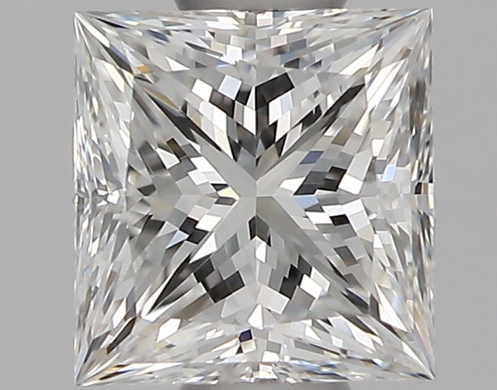 1/2 Carat Princess Cut Natural Diamond - E VVS1 - 0.58ct - EX Cut Grade - Diamonds By Rothschild