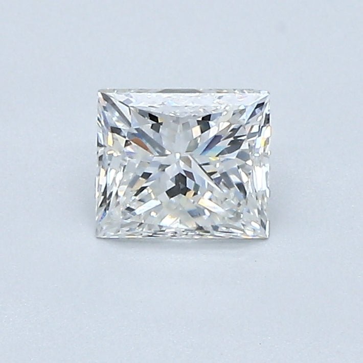 1/2 Carat Princess Cut Natural Diamond - H VVS1 - 0.58ct - G Symmetry Grade - Diamonds By Rothschild