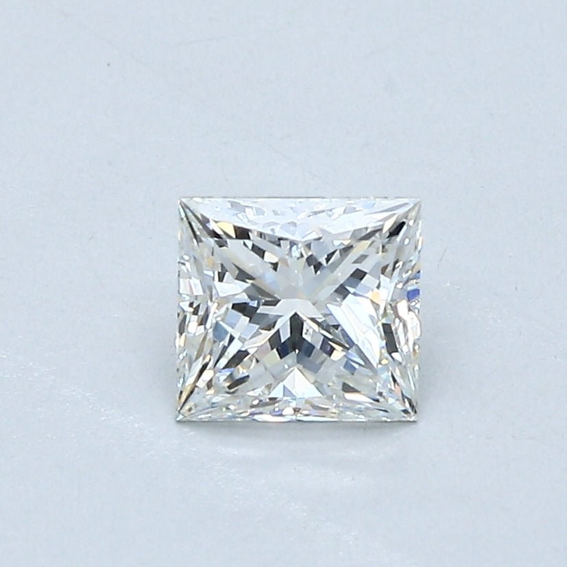 1/2 Carat Princess - Natural Diamond - 0.7 - I - SI1 - VG - VG - VG - Diamonds By Rothschild