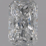 1/2 Carat Radiant Cut Natural Diamond - D VS2 - 0.56ct - VG Cut Grade - Diamonds By Rothschild