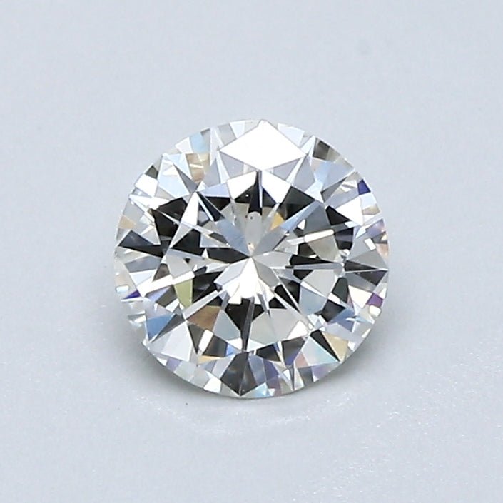 1/2 Carat Round - Natural Diamond - H - VS2 - 0.55 - VG - G - G - Diamonds By Rothschild