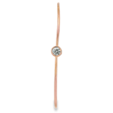 14KR Bezel Diamond Wire Bangle - F SI 0.32CT - Diamonds By Rothschild