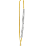 14kt Two Tone Criss - Cross Diamond Bracelet - 0.25ctw - Diamonds By Rothschild