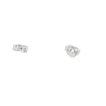 14KW Diamond Cross Stud Earrings - 0.25ctw - Diamonds By Rothschild