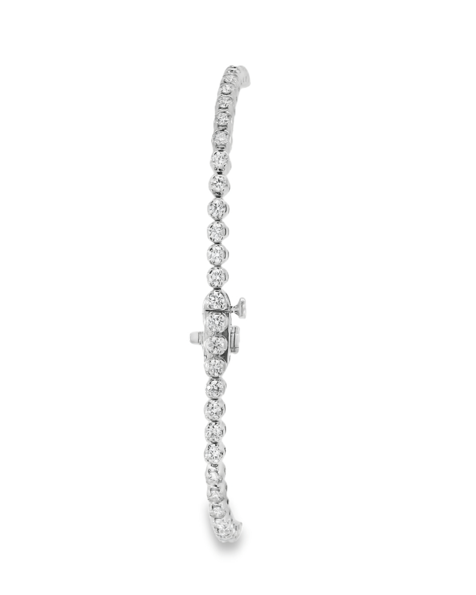 14KW Diamond Tennis Bracelet - 2.70ctw - Diamonds By Rothschild