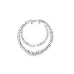 14KW Inside - Outside Diamond Hoop Earrings - 1.50ctw - Diamonds By Rothschild
